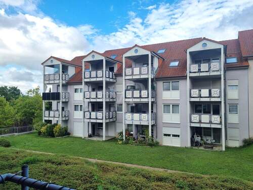 Aussicht Balkon - Etagenwohnung mit 34,50 m² in Pforzheim zum Kaufen