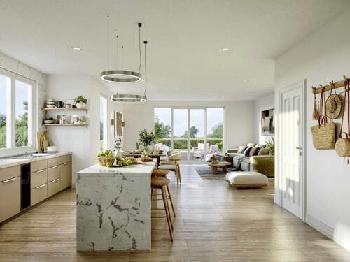 So könnte es aussehen - Reihenmittelhaus mit 138,90 m&sup2; in Stockelsdorf zum Kaufen