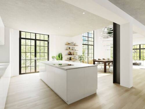 Visualisierung Wohnen 4.jpg - 3 Zimmer Etagenwohnung zum Kaufen in Borna