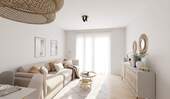 Lichtdurchfluteter Wohnbereich dank bodentiefer Fe - 