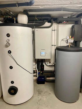 KG Wärmepumpe und Pufferspeich - 