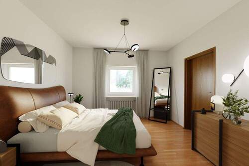 Mustermöblierung Schlafen - 