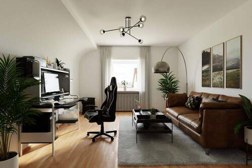 Mustermöblierung Büro - 