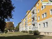 Objektansicht - Einfache 2-Raum-Wohnung in gepflegtem Umfeld mit Einbauküche, Tageslichtbad & Wanne in Neue Neustadt
