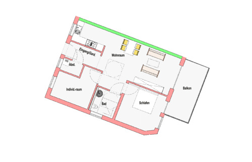 WE-13-Frei - 3 Zimmer Etagenwohnung zum Kaufen in Riedlingen