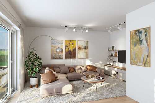 Wohnzimmer im Erdgeschoss - 