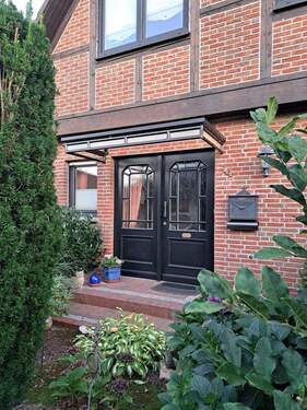 Ansicht Eingang - 4 Zimmer Einfamilienhaus in Steinfeld (Oldenburg)