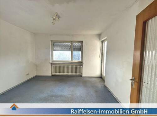 Schlafzimmer mit Balkonausgang - 