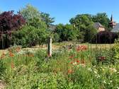 Garten Blick Kirche - 