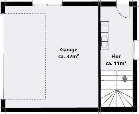 Erdgeschoss Nebengebäude - 