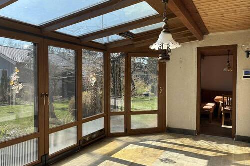 Wintergarten - Einfamilienhaus mit 136,00 m&sup2; in Fuchstal zum Kaufen