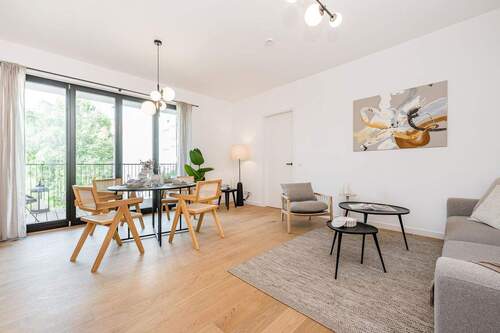 Wohnzimmer - Etagenwohnung mit 80,00 m² in Berlin zum Kaufen