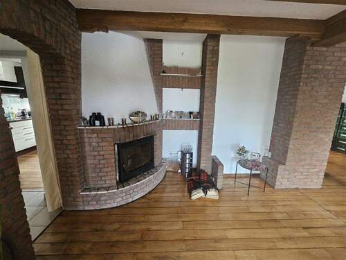 Wohnzimmer inkl. Kamin - 