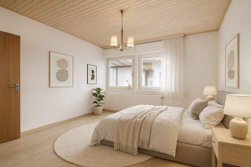 Elternschlafzimmer visualisert - 