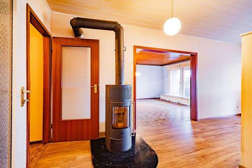 Essbereich mit Kamin - Etagenwohnung mit 144,00 m² in Ettenheim zum Kaufen