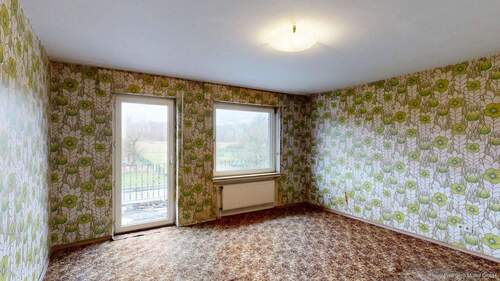 Elternschlafzimmer mit Zugang zum Balkon - 4 Zimmer Doppelhaushälfte zum Kaufen in Hamm