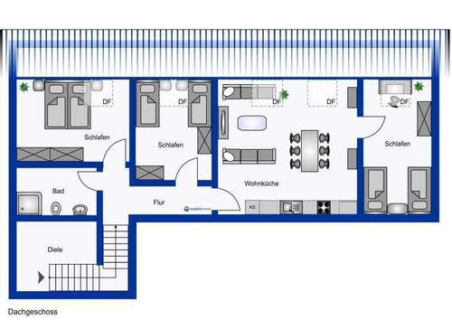 Dachgeschoss - 