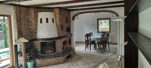 Wohnzimmer/Essbereich - Bezugsfreies EFH mit zusätzlichem Baugrund für weiteres EFH