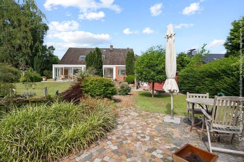 Garten - Blick von hinterem Garten Richtung Haus - 