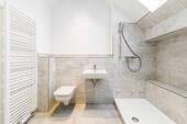 Modernes Duschbad - 2 Zimmer Etagenwohnung in Leipzig