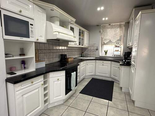 Blick in die Küche - 