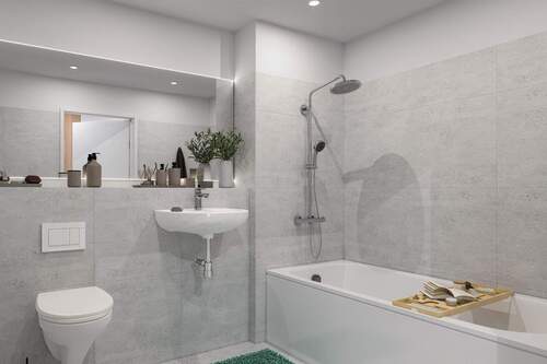 Bad - 2 Zimmer Etagenwohnung zum Kaufen in Lübeck