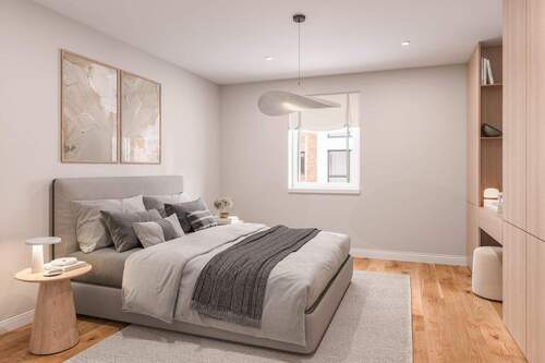 Schlafen - Etagenwohnung mit 47,70 m&sup2; in Lübeck zum Kaufen