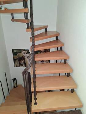 Treppe zum Dachgeschoss - 