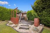 Terrasse mit winterfestem Pavillion - 