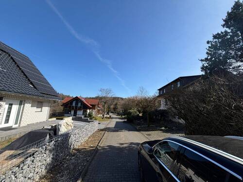 Ansicht Erschließungsstraße - 