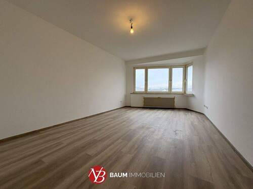 Wohn/-Esszimmer - Erstbezug nach Sanierung! 2-Zimmer-Wohnung mit Loggia in zentraler Lage von Düsseldorf- Bilk