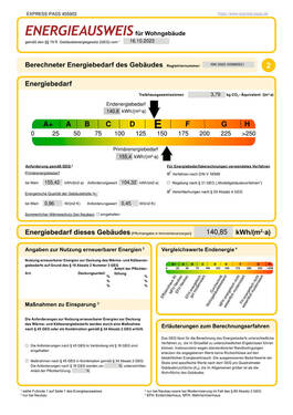 Energieausweis S.2 - 