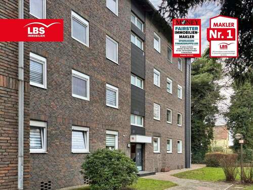 Hausansicht - Kaufen statt mieten! Gemütliche Wohnung mit Balkon!