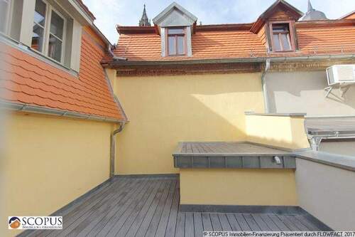 Dachterrasse - Etagenwohnung mit 142,30 m&sup2; in Meißen zur Miete