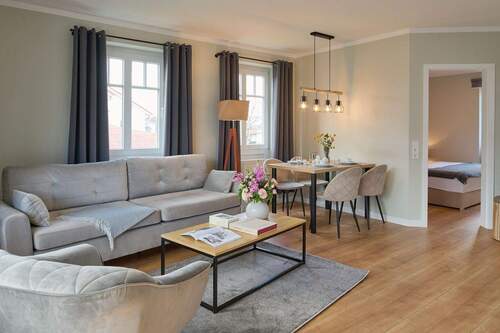 Der helle Wohn-Essbereich - 