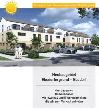 Straßenansicht - Sehr schöne Reihenhäuser im Herzen der Sonnenscheingemeinde