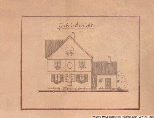 Historische Giebelansicht - 