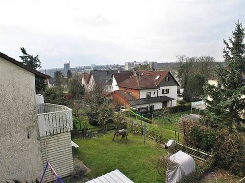 Ausblick vom Balkon - 