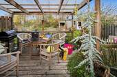 überdachte Terrasse - 8 Zimmer Gewerbeobjekt (Büro, Produktion, Verkauf) in Kappeln