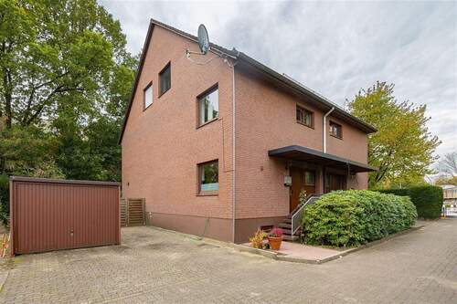 Seitenansicht des Hauses - 