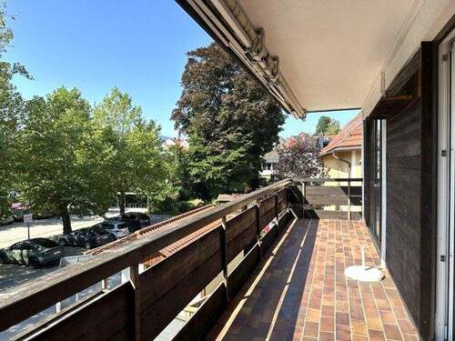 Südbalkon - 3 Zimmer Etagenwohnung zur Miete in Murnau am Staffelsee