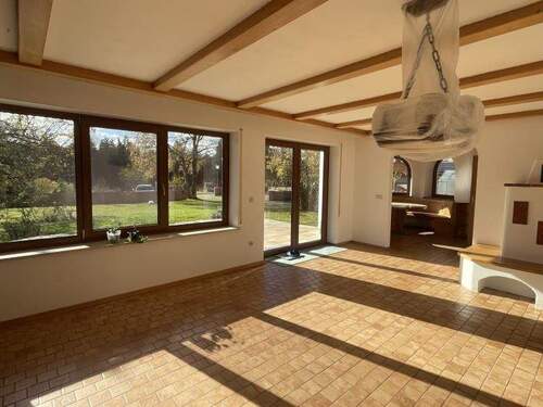 Wohnzimmer - 2 Zimmer Terrassenwohnung in Wessobrunn