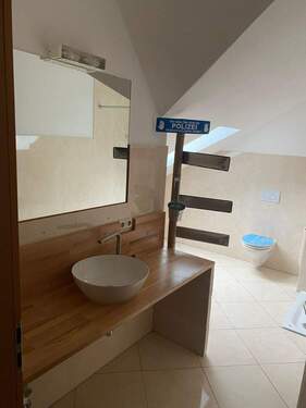 Badezimmer - Etagenwohnung mit 64,00 m² in Königsfeld im Schwarzwald zur Miete