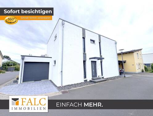 Außenansicht - Platz für die ganze Familie in moderner Architektur