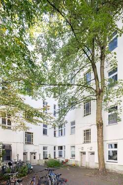 Innenhof - Altbau-Single-Apartment in gefragter Neuköllner Kiezlage - vermietet, mit Eigennutzoption!