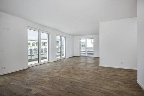 Wohnzimmer - Etagenwohnung mit 81,90 m&sup2; in Aachen zum Kaufen
