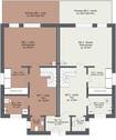 Grundriss EG WE 1 und WE 2 - 