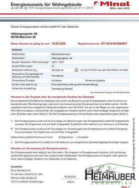 Energieausweis - 