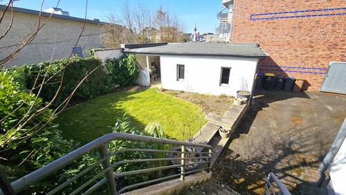 Gartenzugang von der Dachterrasse - 