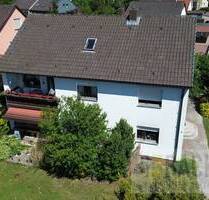 Großes Zweifamilienhaus sowie ein Baugrundstück für ein Mehrfamilienhaus als Zugabe! - Burgkunstadt